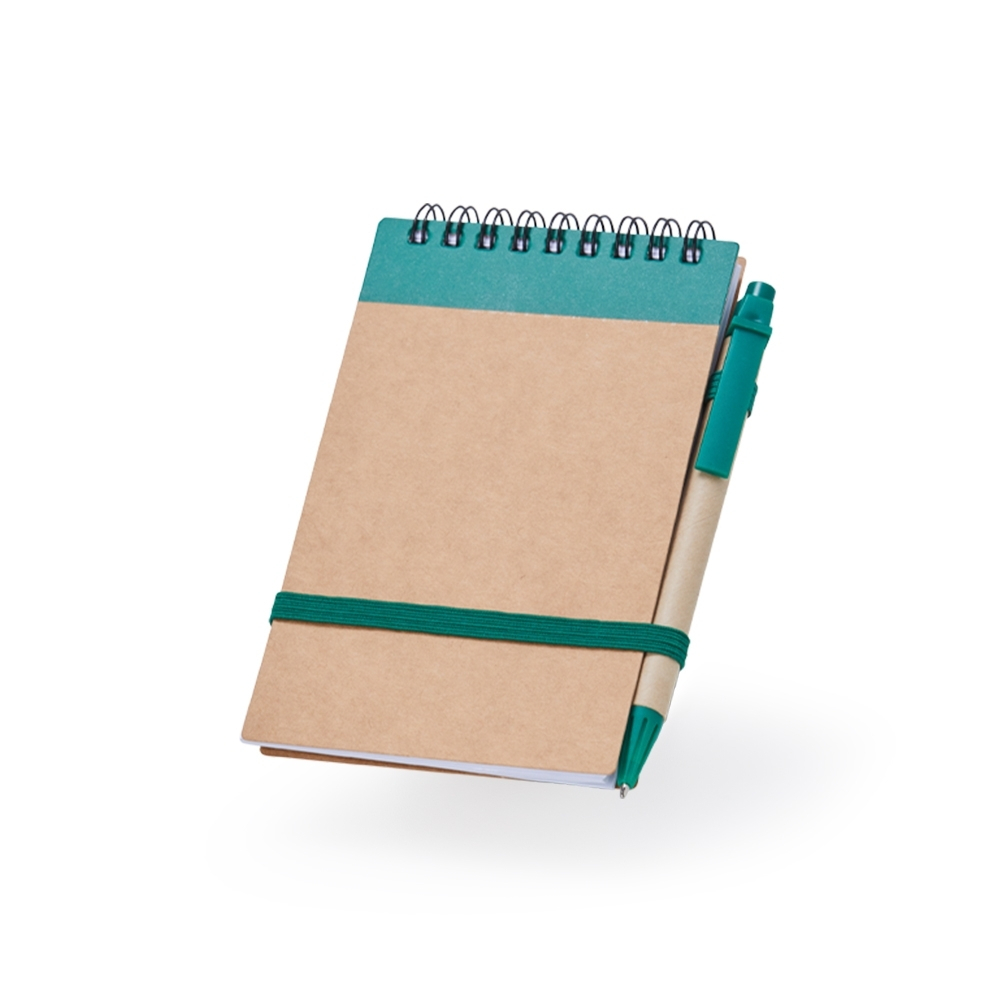 Bloco de Anotações Ecológico com Caneta-LB105064