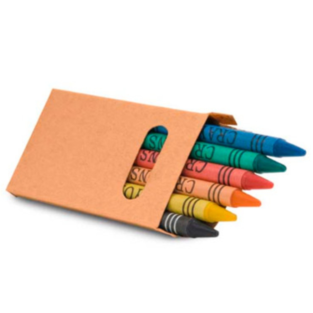 Caixa de Giz de Cera Mini-LB42-05