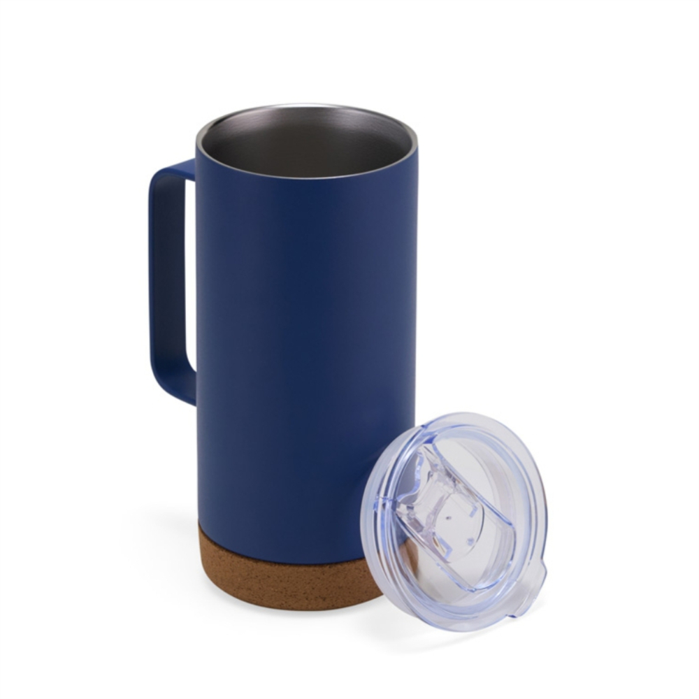 Caneca Térmica com Cortiça de 500ml-18839