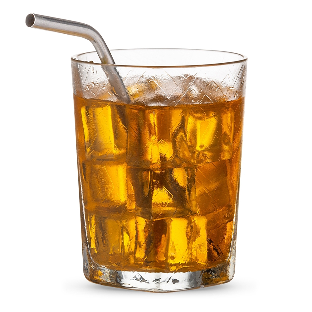 Canudo Curvado 200mm Inox-14147