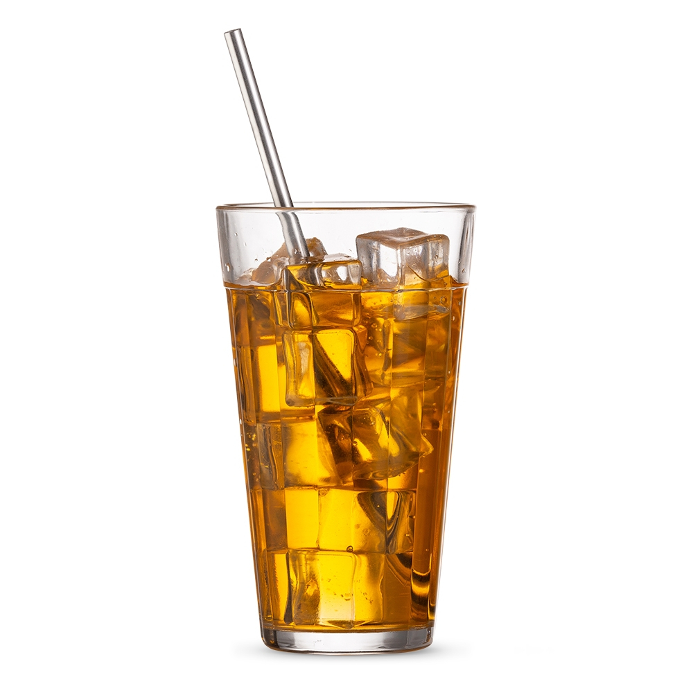 Canudo Reto 200mm Inox-14146