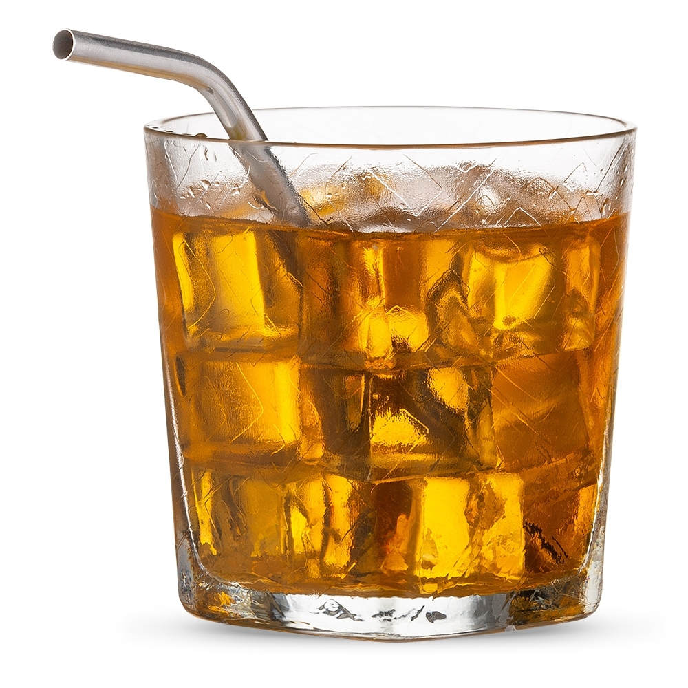 Canudo curvado Inox 150MM -14145