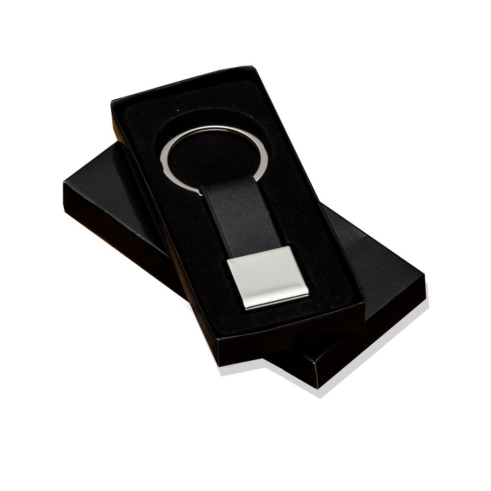 Chaveiro Metal com Couro-LB110028