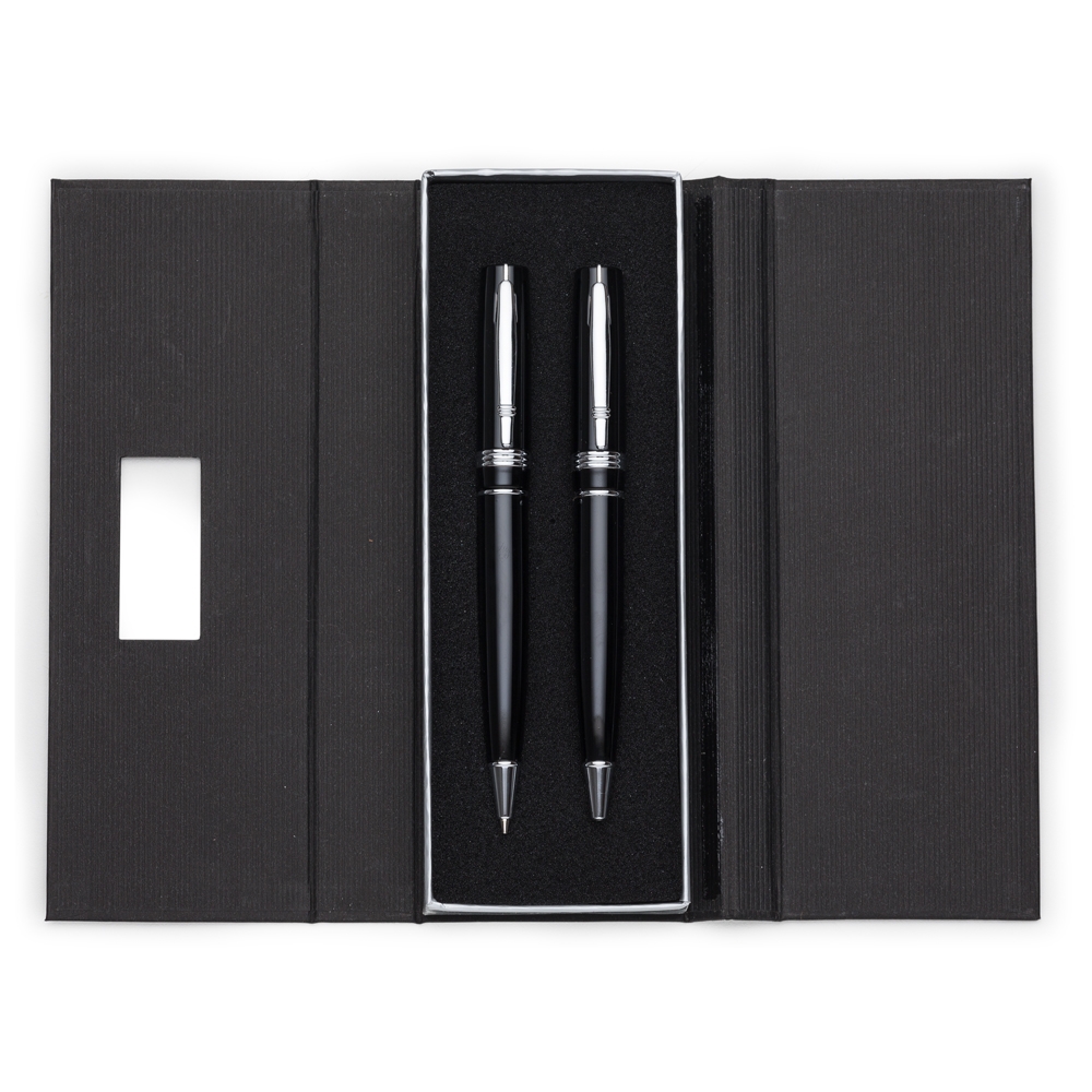 Conjunto Caneta e Lapiseira Metal-ER182PAR