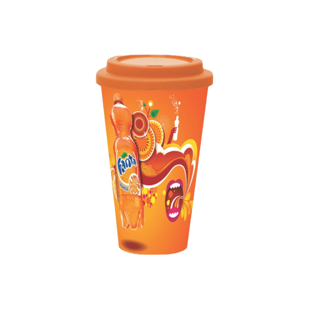 Copo Cromia Starbucks para Café, Suco e Bebidas em geral In Mold Label-18 - BUC400CPW