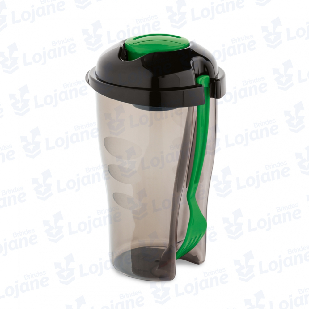 Copo Salada com garfo e molheira-93856