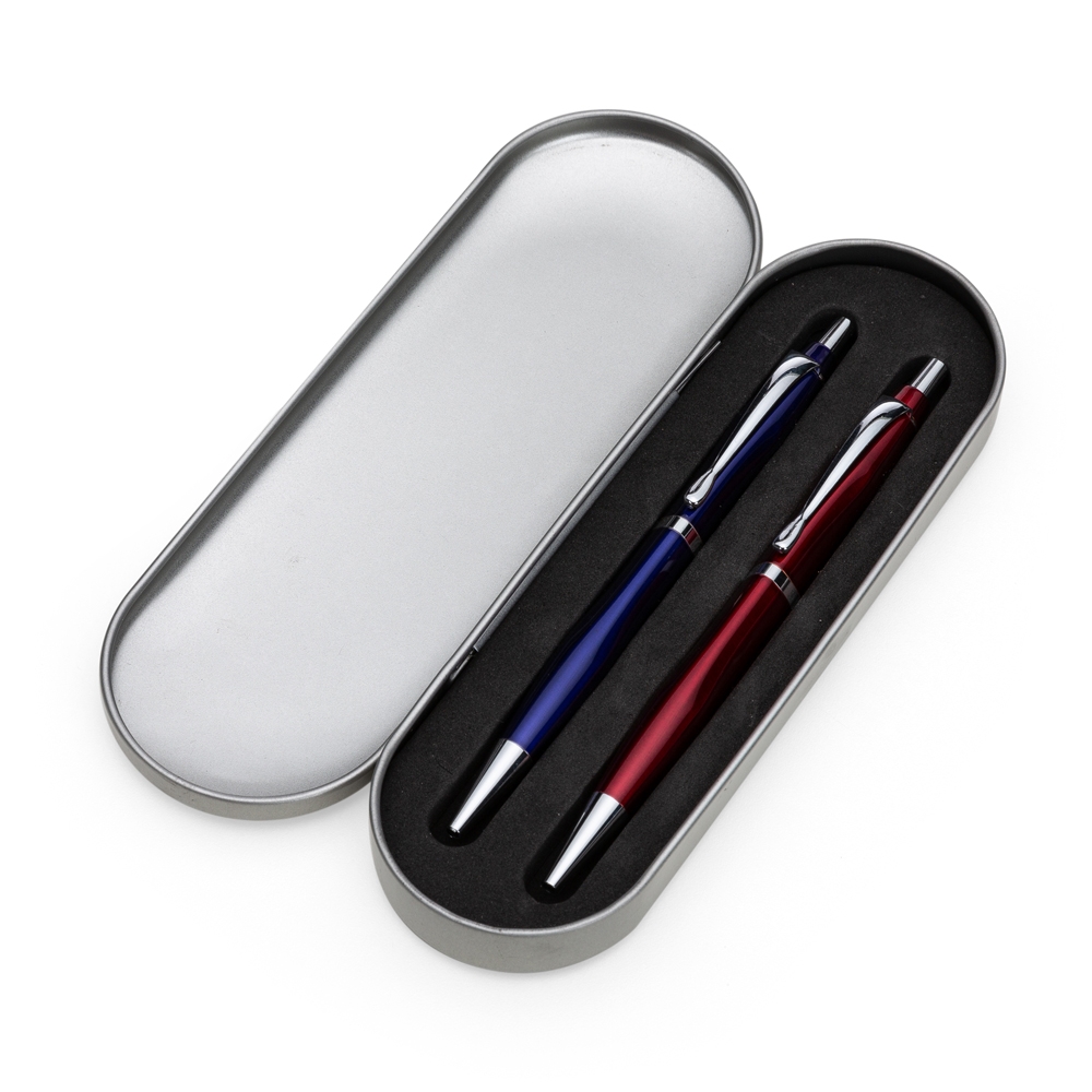 Estojo Metal para 2 Canetas-BOX-10