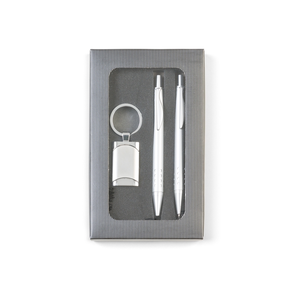 Kit caneta Lapiseira metal e Chaveiro-P@11908