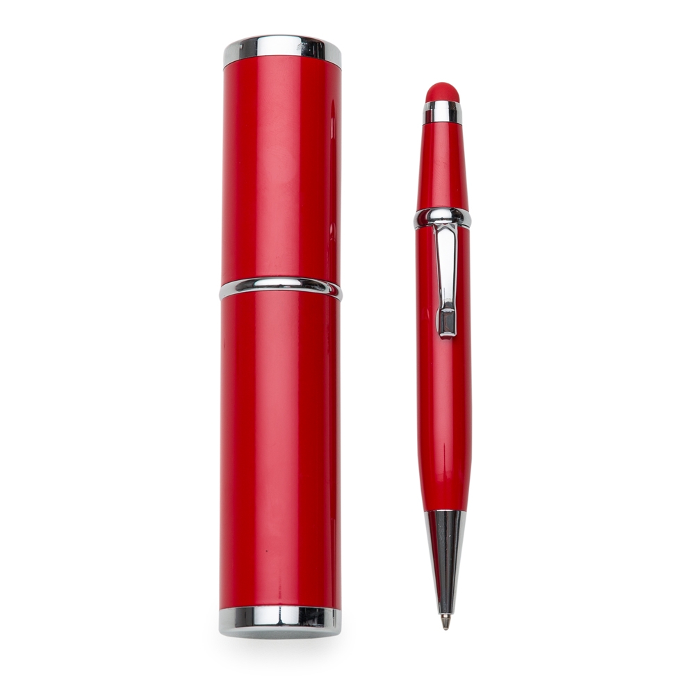 Mini Caneta Semi-Metal com Estojo-13182