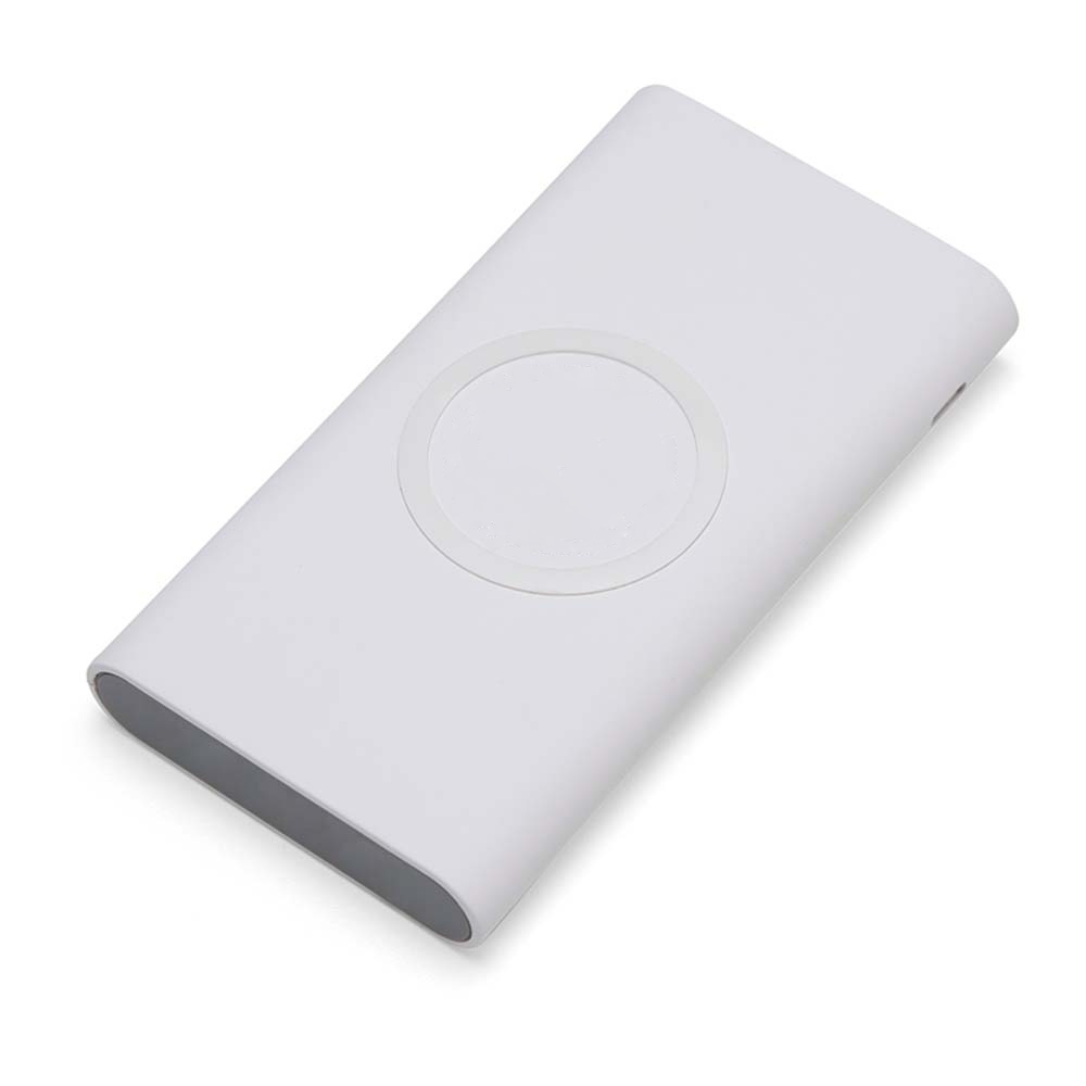 Power Bank 8000mAh com Carregamento via Indução ou via Cabo-04050