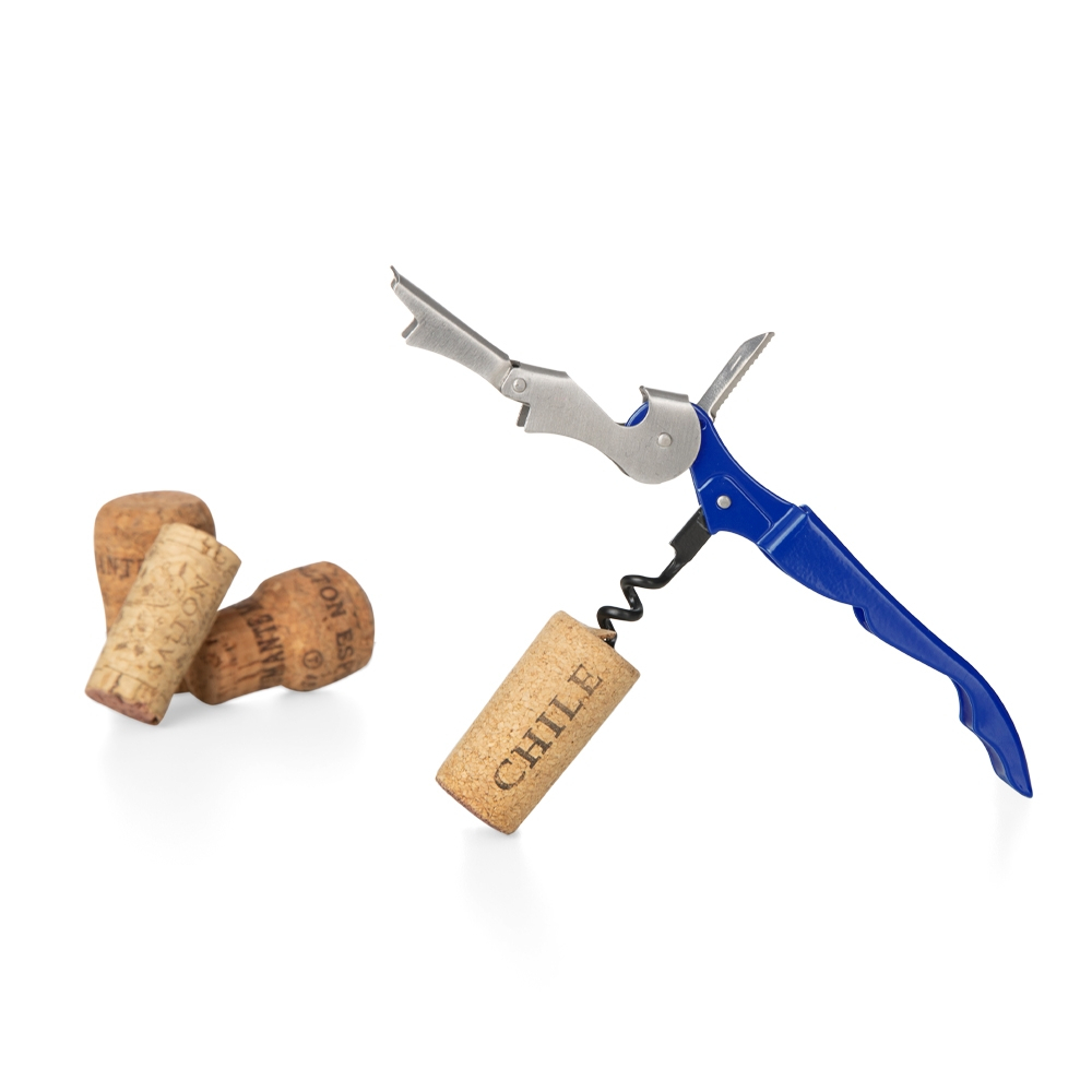 Saca Rolhas Metal com 2 Estágios-18621