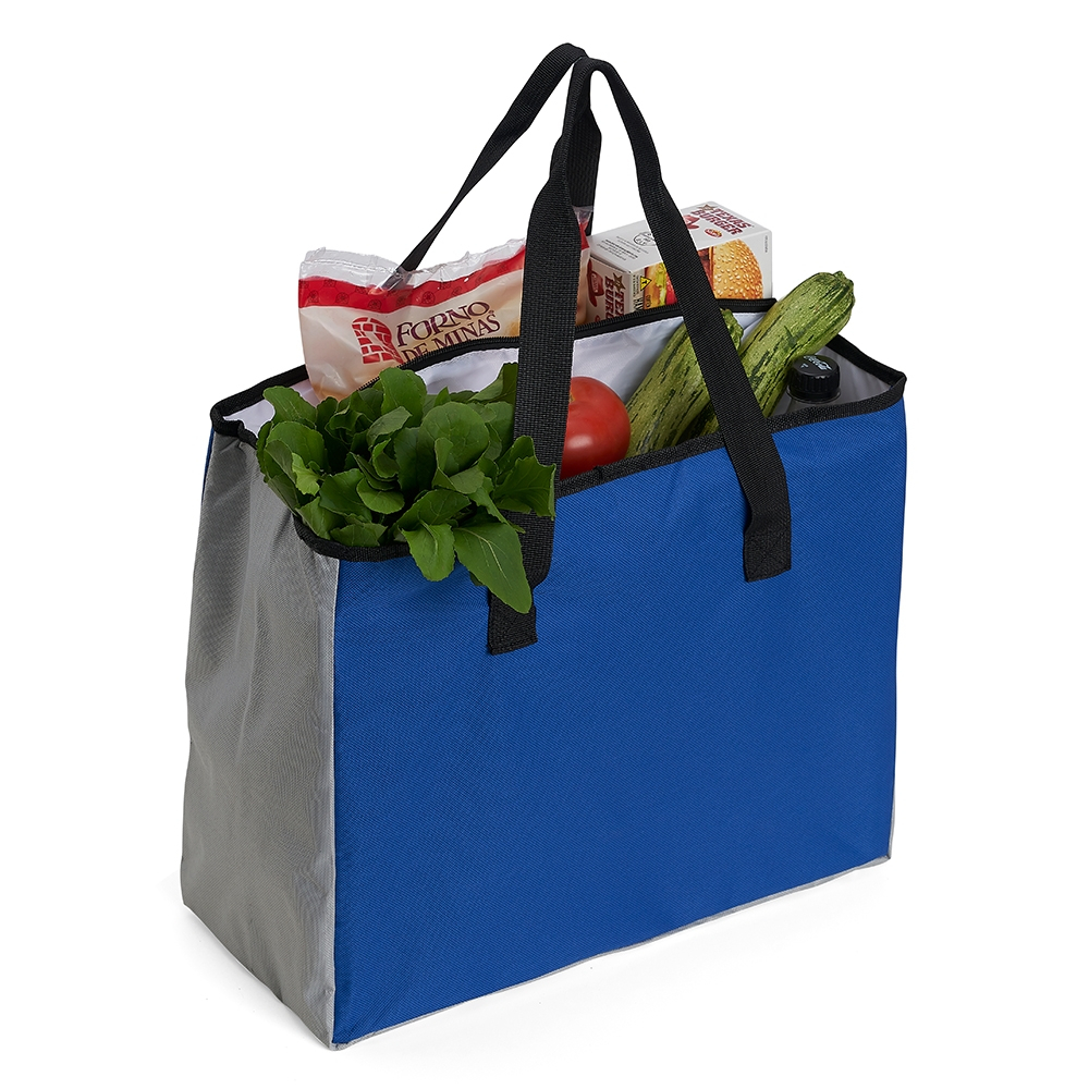 Sacola Poliéster 25L com Bolso Térmico-18606