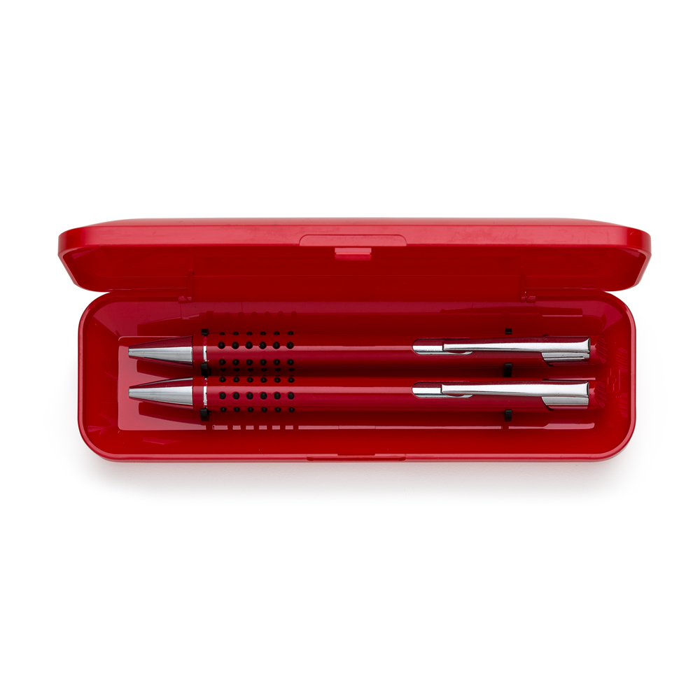 Conjunto Caneta e Lapiseira Semi-Metal