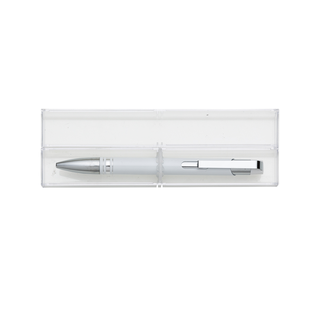 Caneta Semi-Metal com Tubo