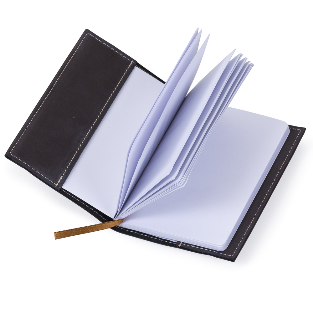 Caderneta tipo Moleskine