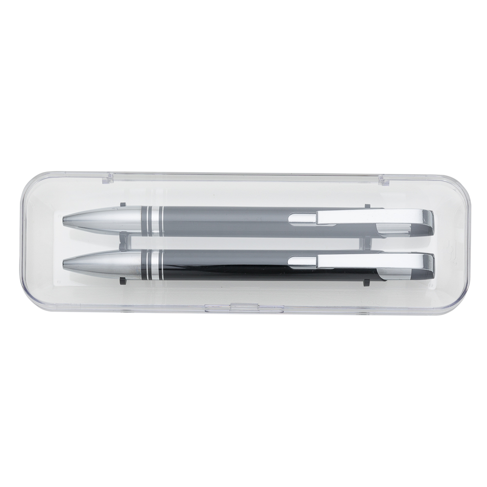 Conjunto Caneta e Lapiseira Semi-Metal