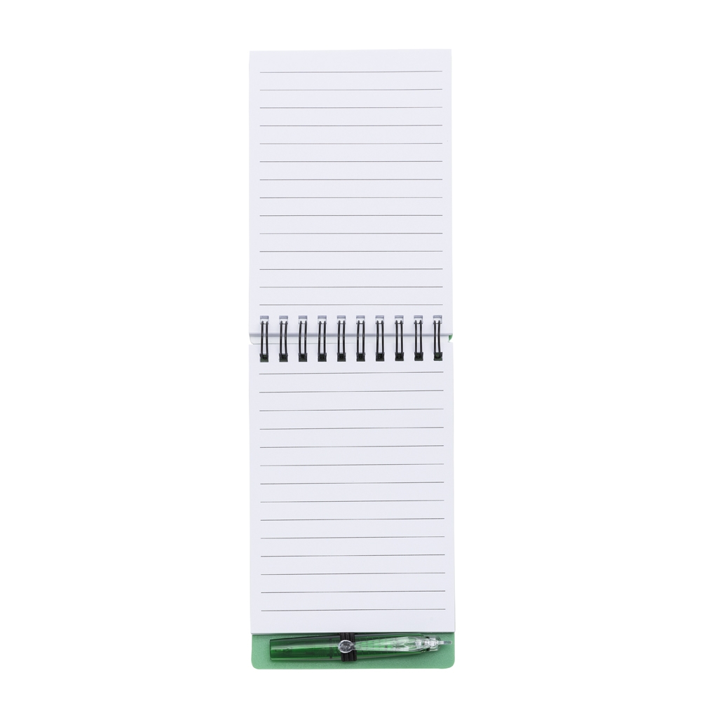 Bloco de Anotações com Autoadesivos e Caneta