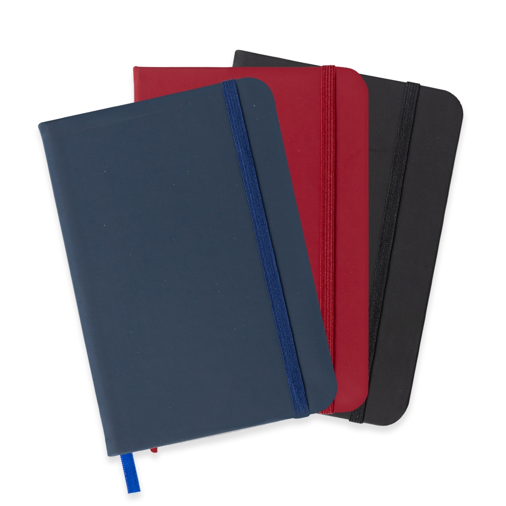 Caderneta tipo Moleskine