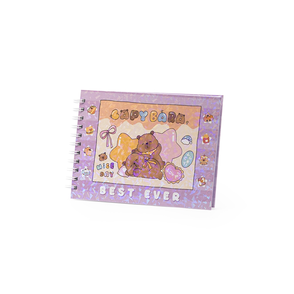 Caderno Para Colorir Capivara