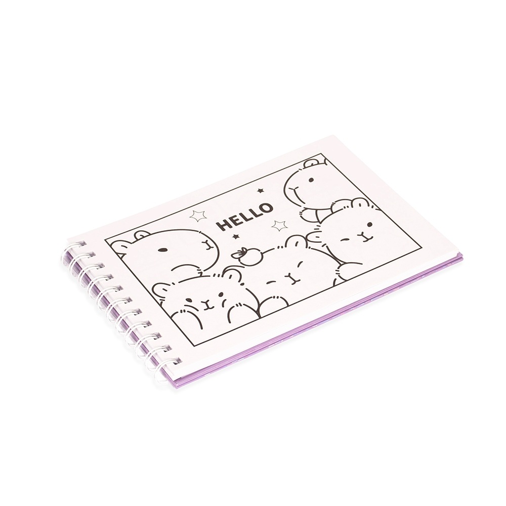 Caderno Para Colorir Desenho Animado