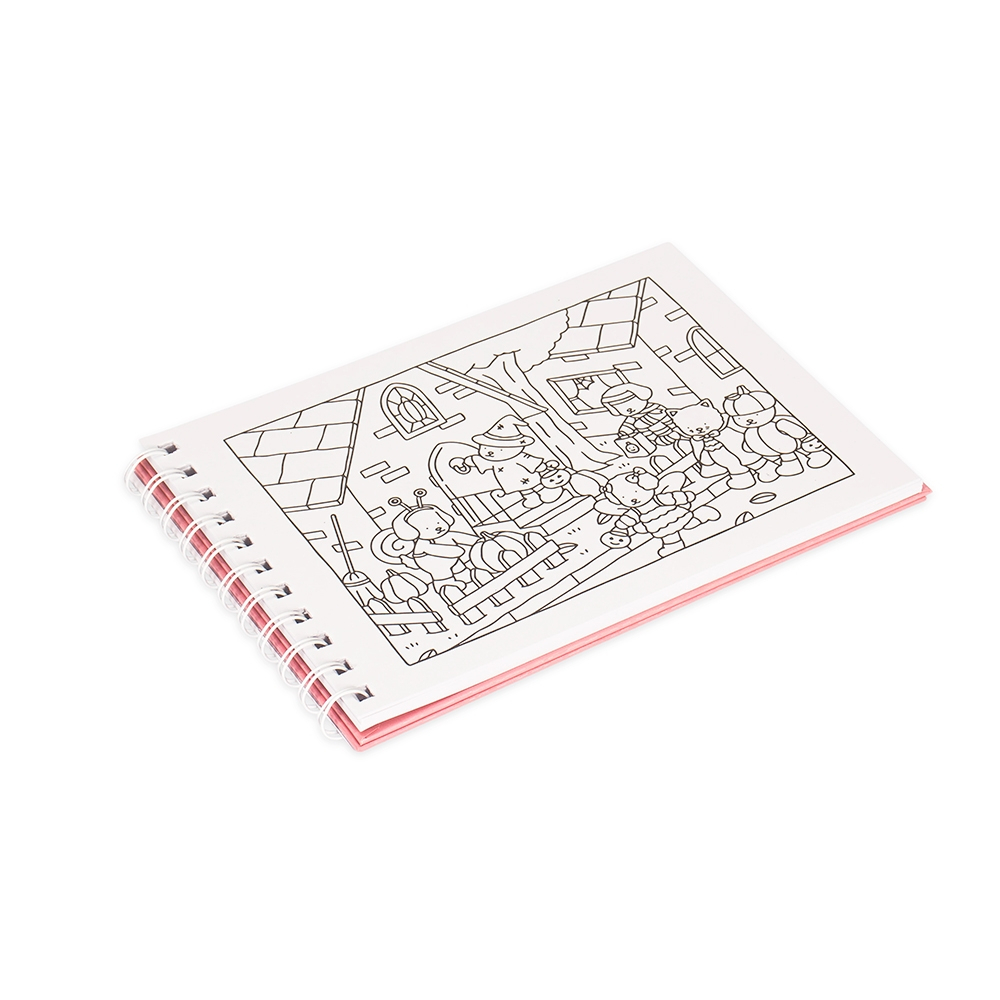 Caderno Para Colorir Desenho Animado