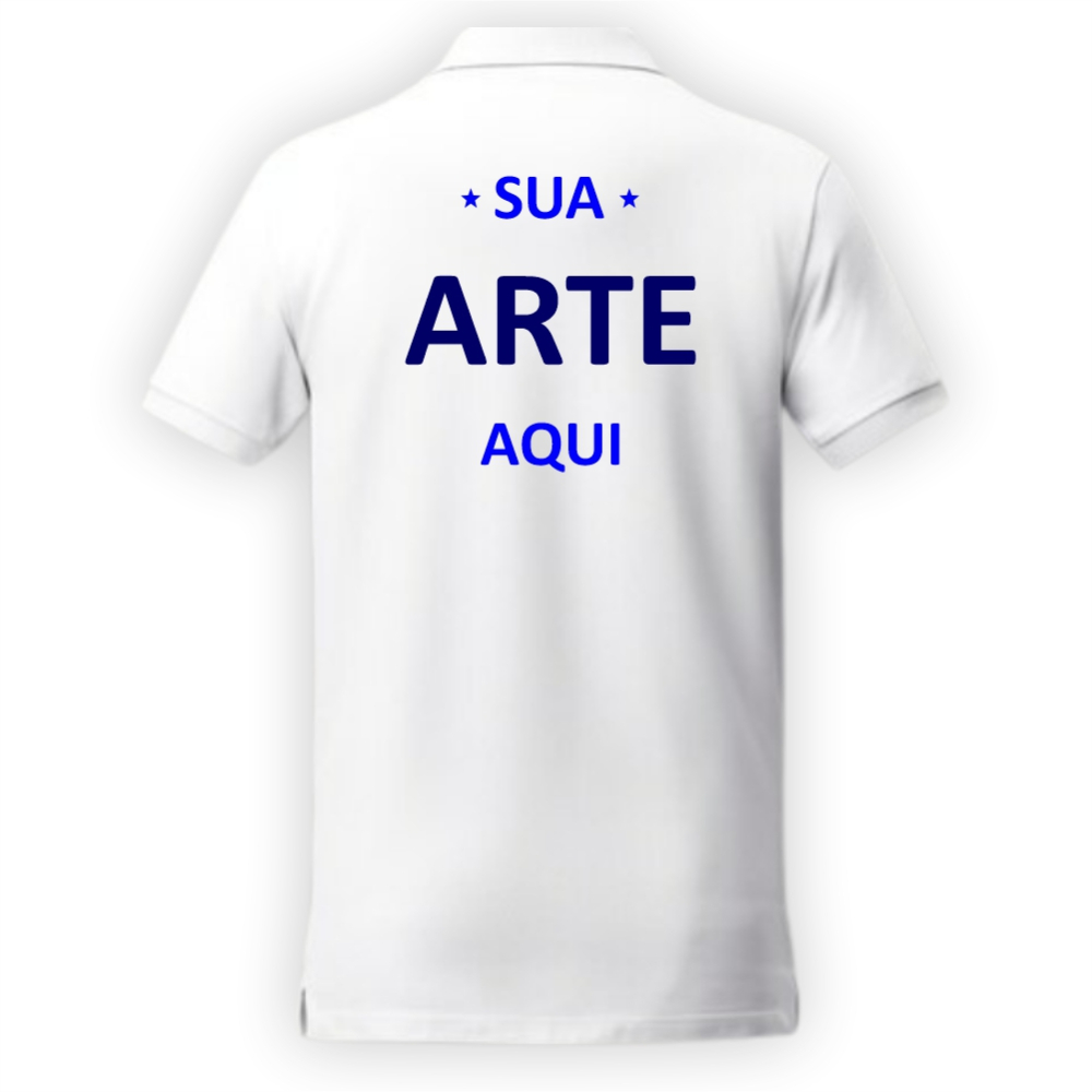 Camiseta Polo Branca