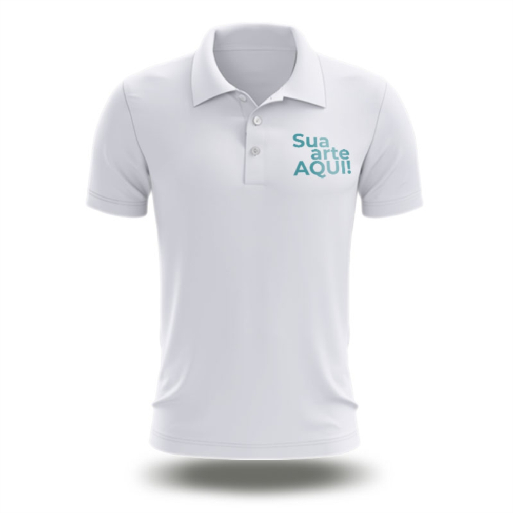 Camiseta Polo Branca