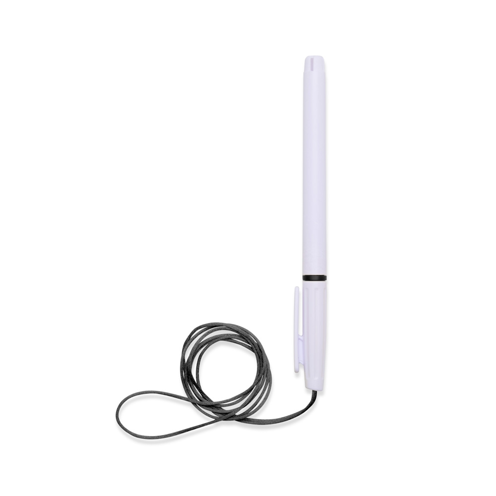Caneta Plástica Com Cordão