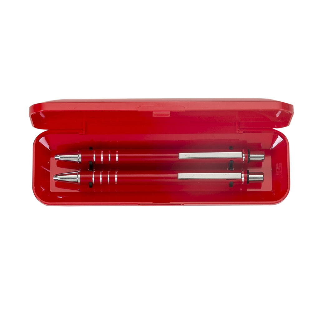 Conjunto Caneta e Lapiseira Semi-Metal