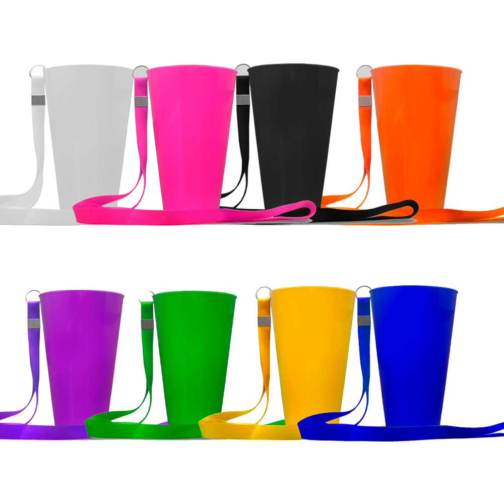 Copo 550ml PP com cordão 