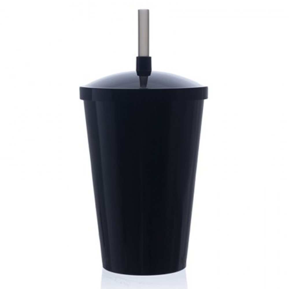 Copo Acrílico 700ml Tornado com Tampa e Canudo