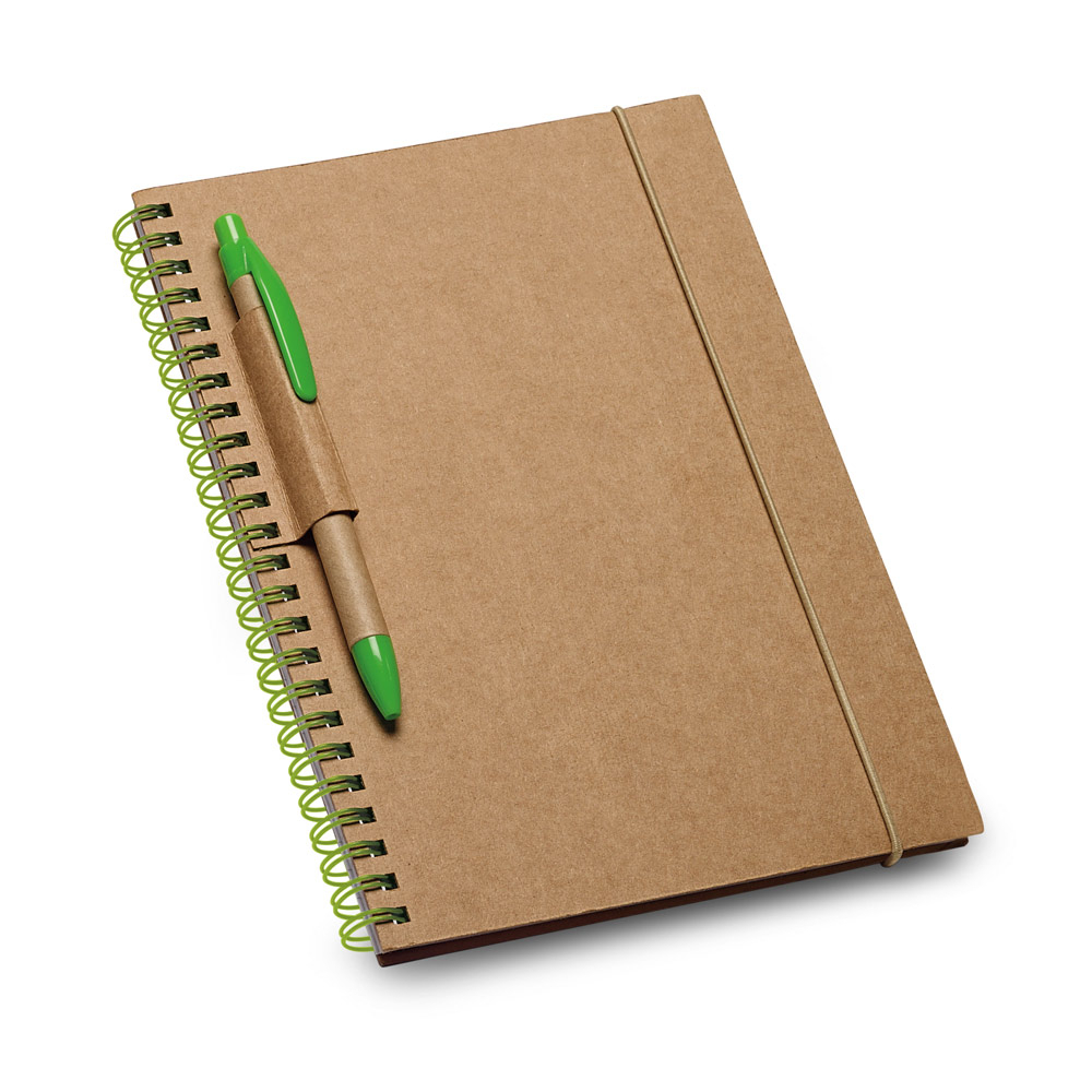 Caderno B6 espiral com 60 folhas