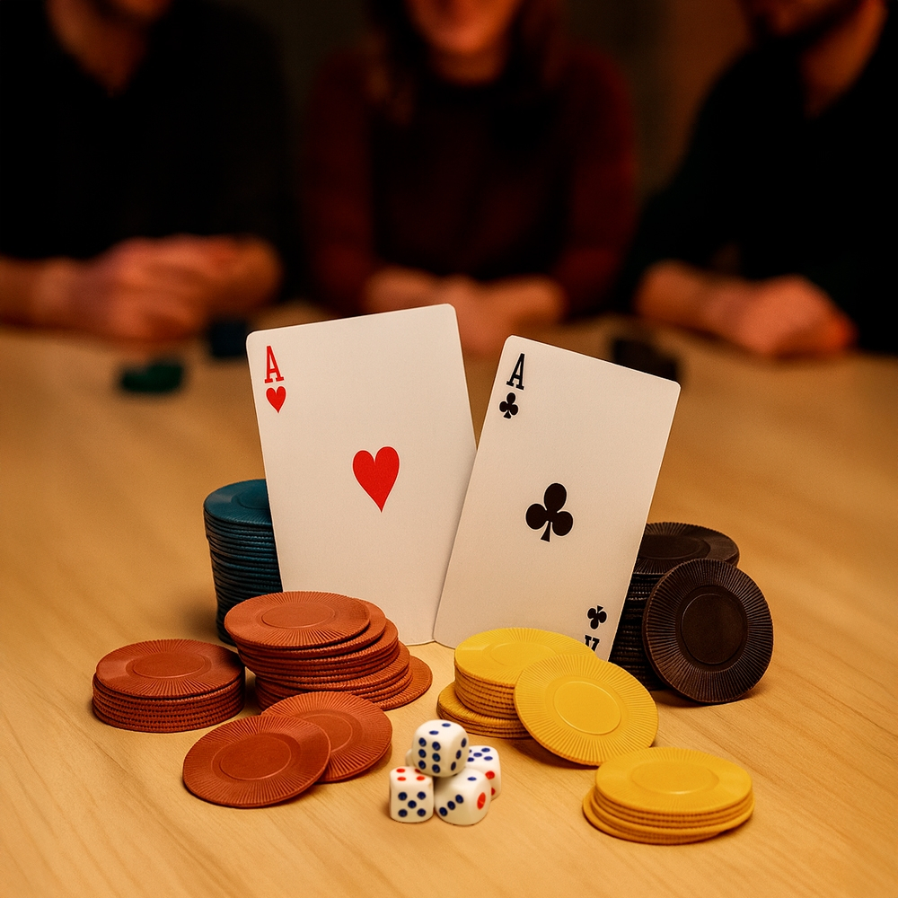 Kit Poker com 100 Fichas