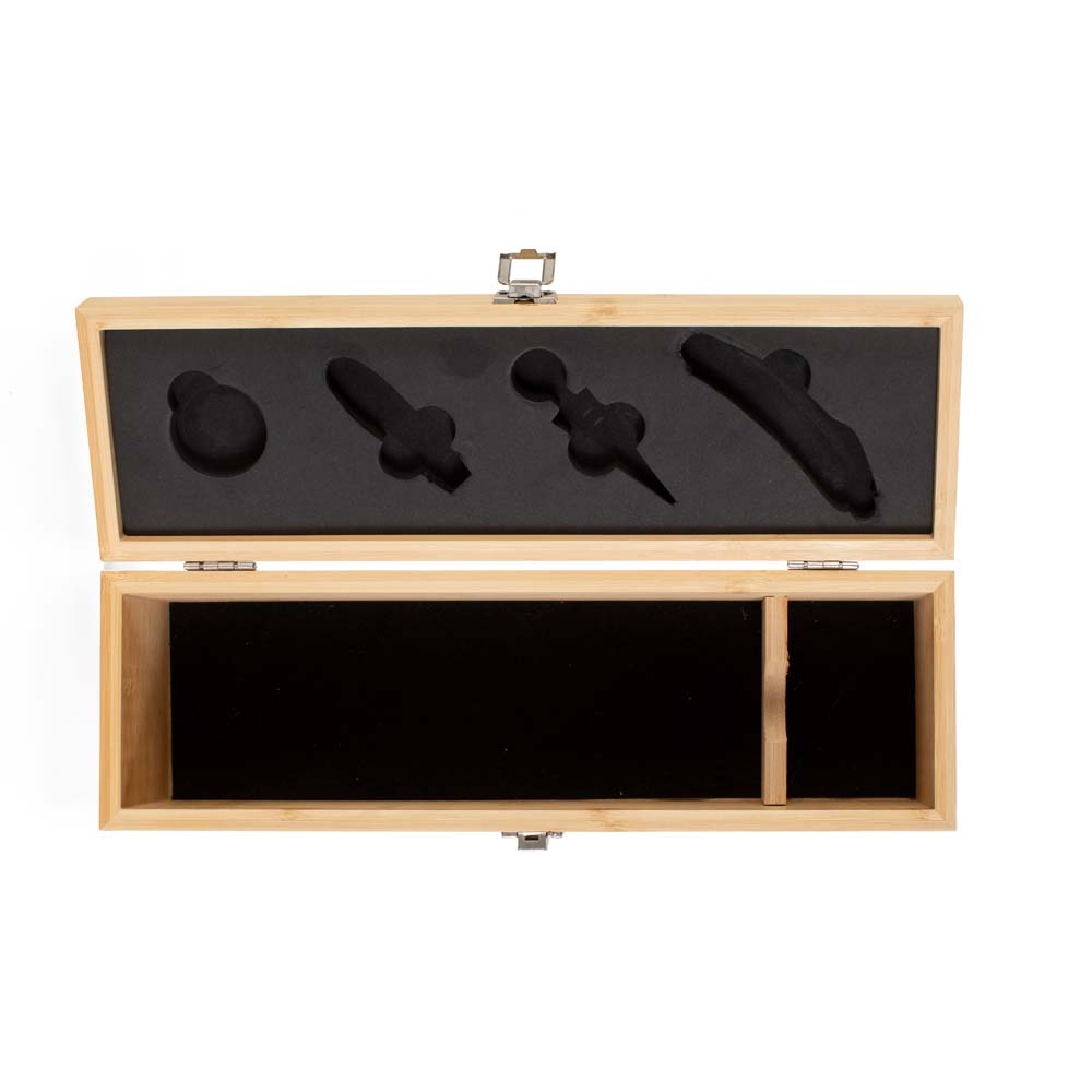 Kit Vinho Bambu 4 Peças