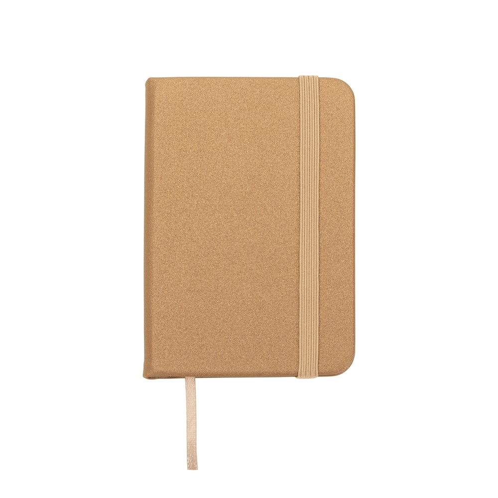 Mini Caderneta Sintética Brilhante