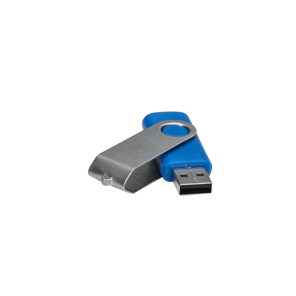 Pen Drive Giratório Metálico 4 GB