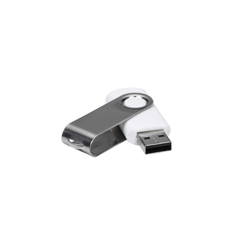 Pen Drive Giratório Metálico 4 GB