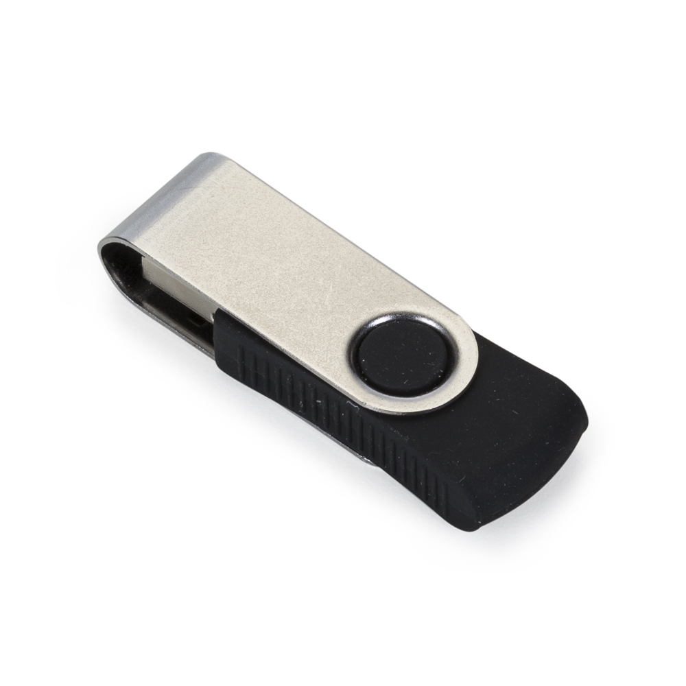 Pen Drive Giratório Metálico 8 GB