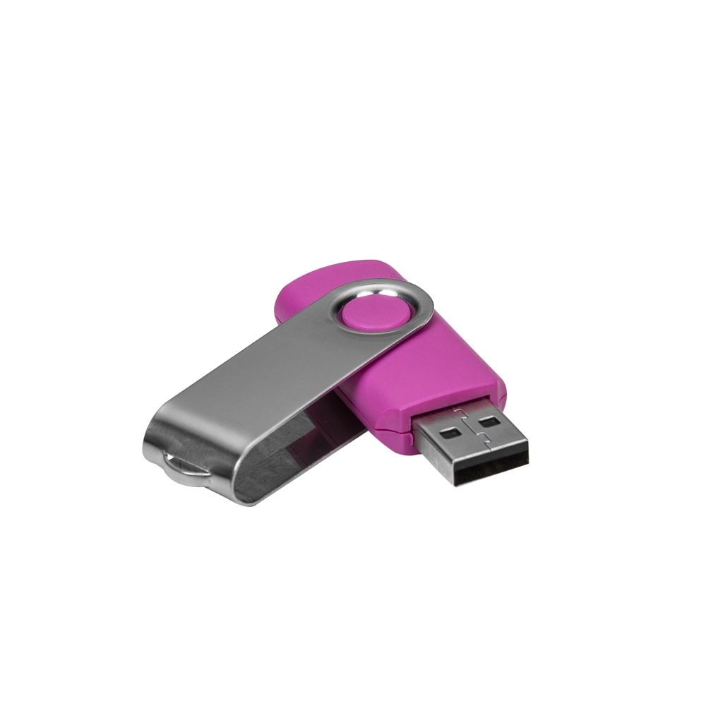 Pen Drive Giratório Metálico 8 GB