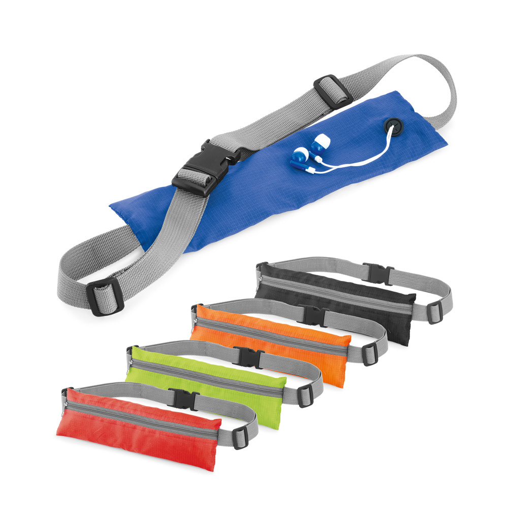 Pochete com saída para fone de ouvido