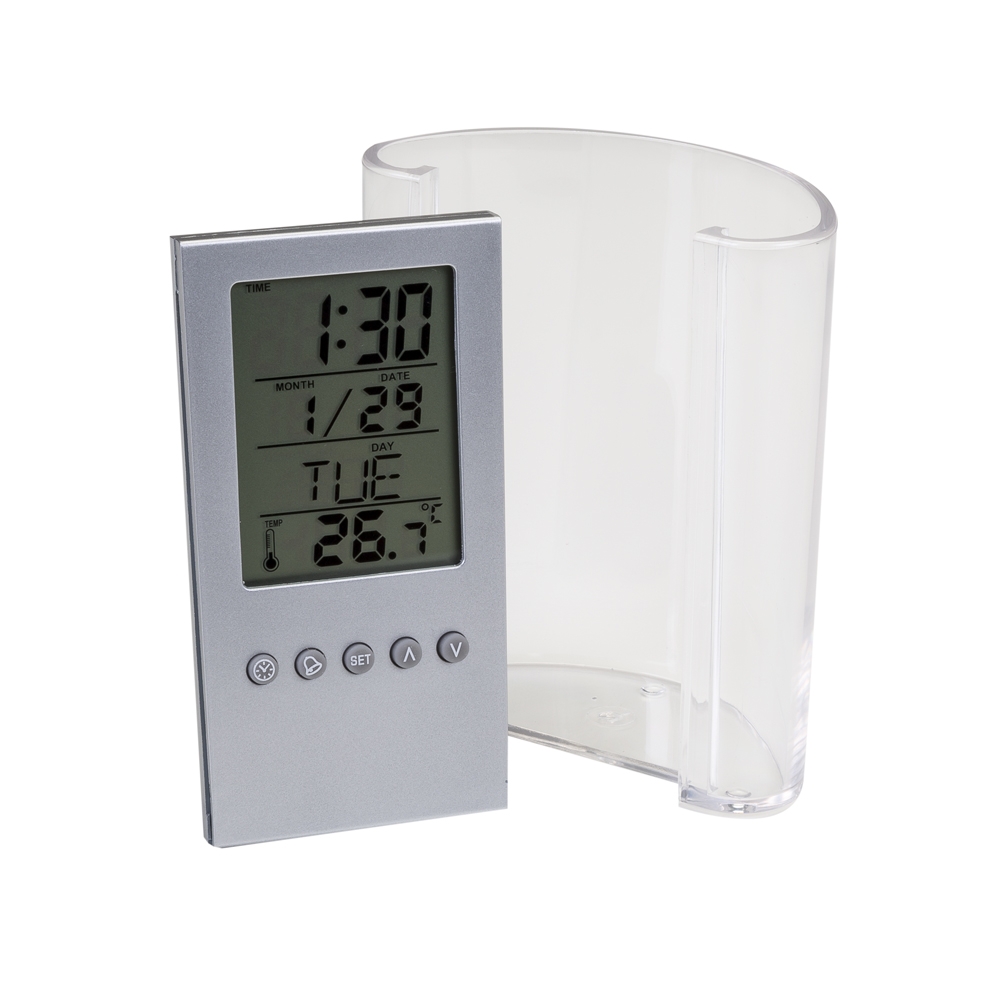 Porta Caneta com Relógio