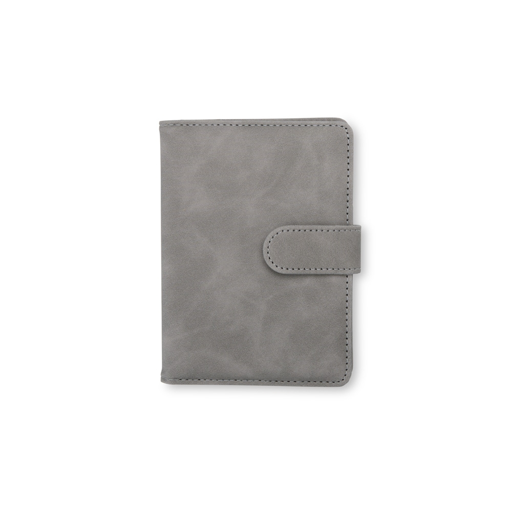 Porta-passaporte em Couro Sintético