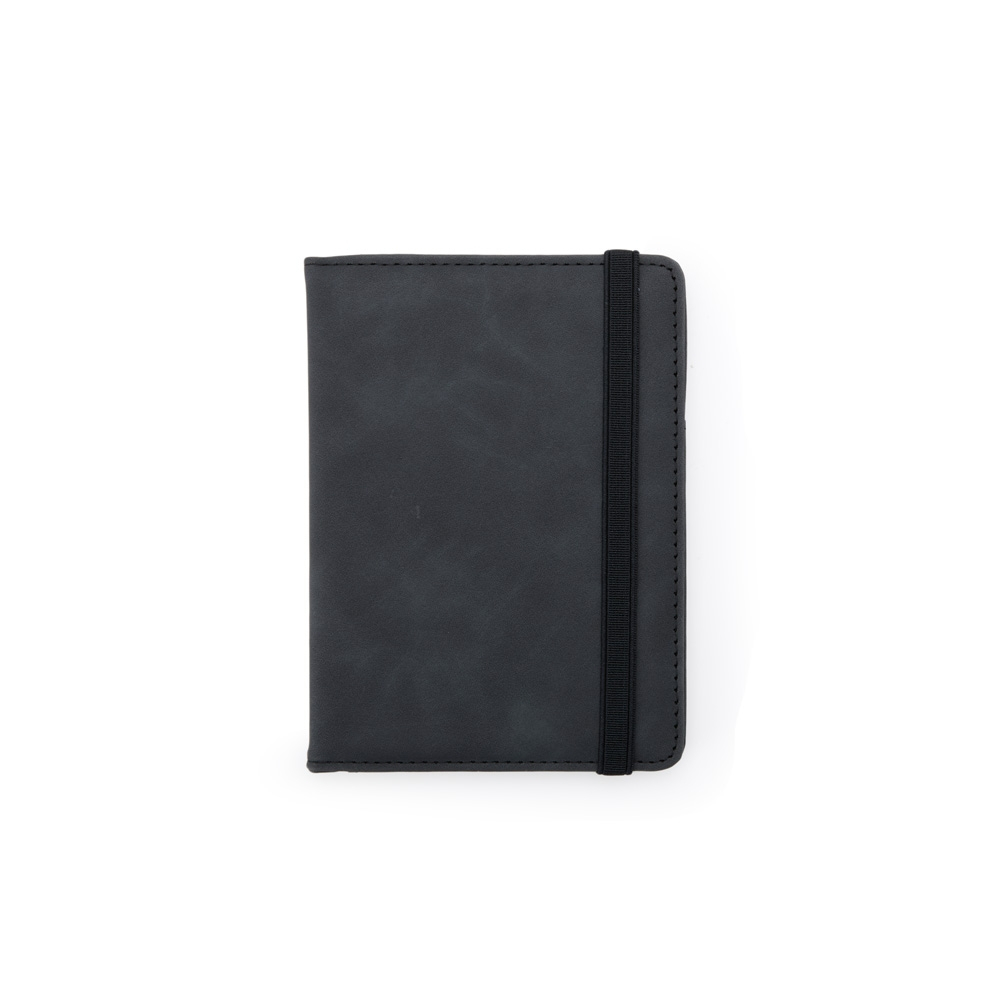 Porta-passaporte em Couro Sintético