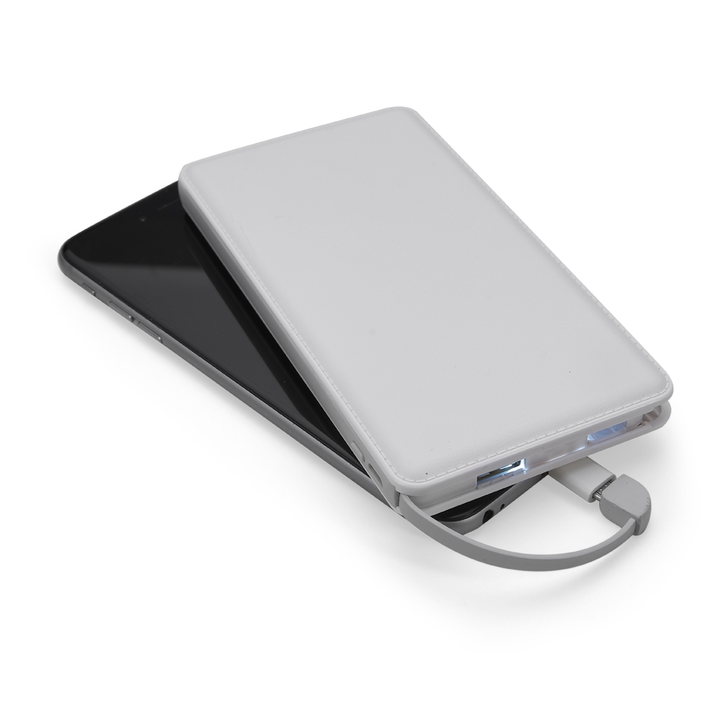 Power Bank Slim com Níveis